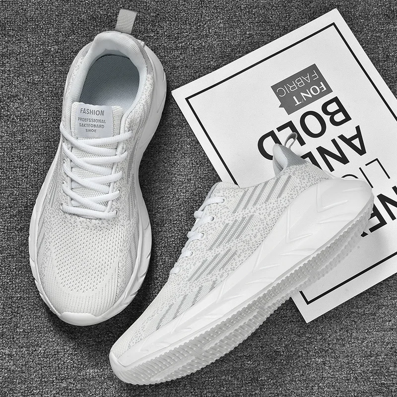 Мужская повседневная обувь сверхлегкие кроссовки модные мокасины теннисная