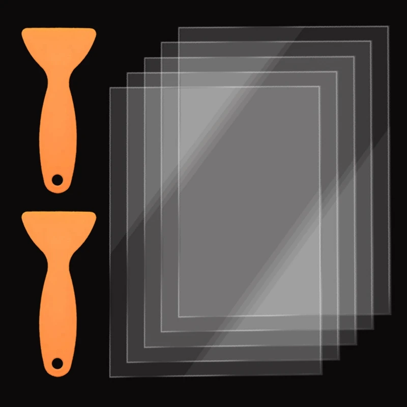 

5 шт. 200x140x0,15 мм FEP пленка ЖК SLA пленка из смолы лист для УФ DLP 3D принтеров