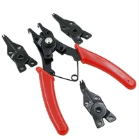 4 in 1 snap ring pliers multi tools multi crimp tool internal external ring remover retaining circlip pliers easy to carry
