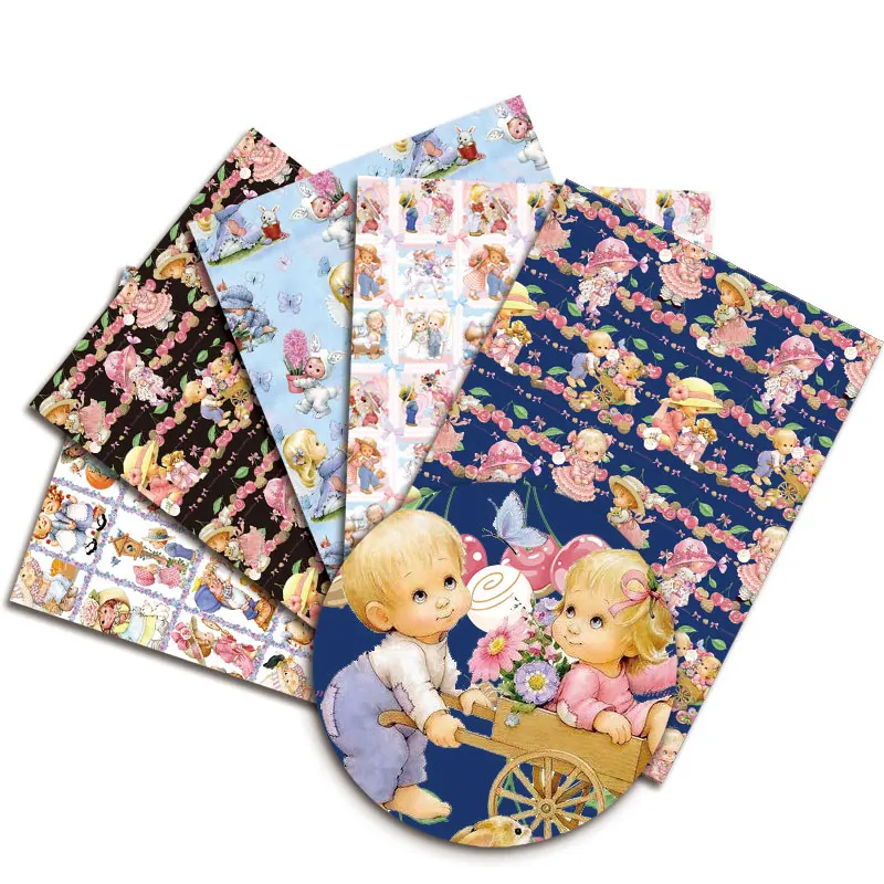 Мультяшное лоскутное одеяло ручной работы для маленьких девочек детская юбка