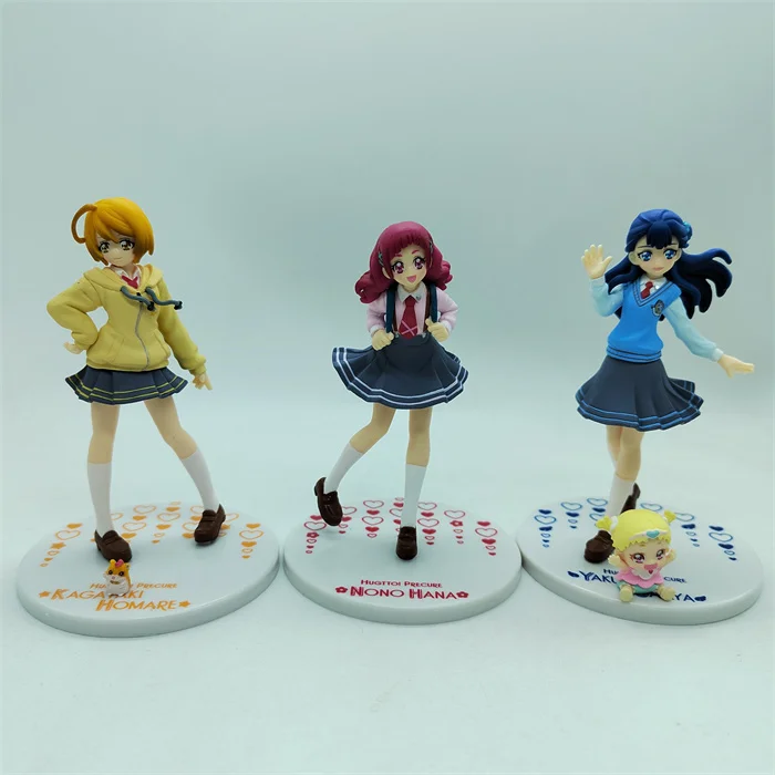 

Коллекционная мини-фигурка из искусственного японского аниме «Pretty Cure/Precure», Коллекционная модель, игрушки для мальчиков, 2022
