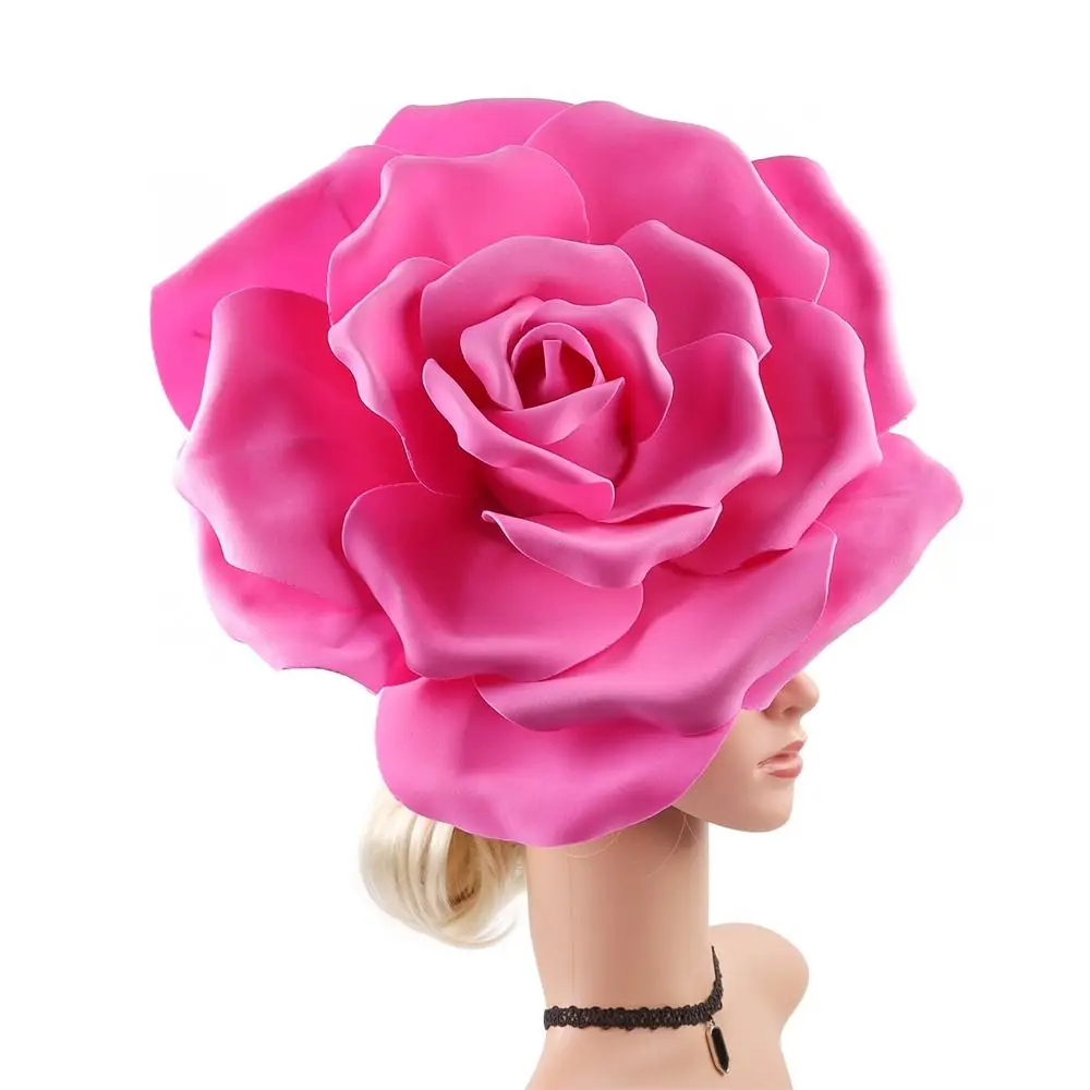 Преувеличенные розы шляпа-чародей свадебный макияж выпускной фотосессия