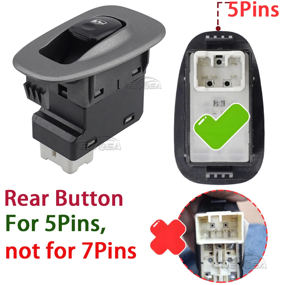 

LHD для Hyundai Accent 2000 2001 2002 2003 2004-2005 9358025000 93580-25000 электрический переключатель стеклоподъемника 93570-25020 93580-25015