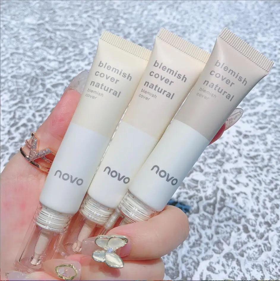 

Concealer Liquid Foundation Cream Cover Acne Dark Circles Moisturizing Full Coverage Waterproof Natural Brighten Makeup T2226