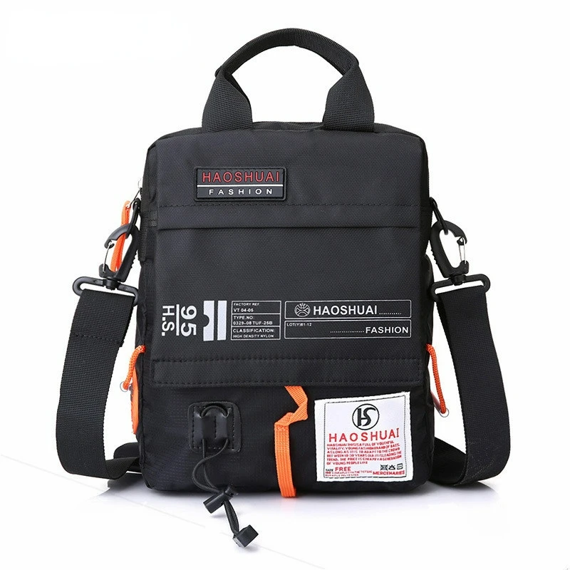 

2022 New Men's Camouflage Nylon Small Shoulder Bags Waterproof Messenger Bags Graffiti Letter Fashion Crossbody Fanny Bag Male
