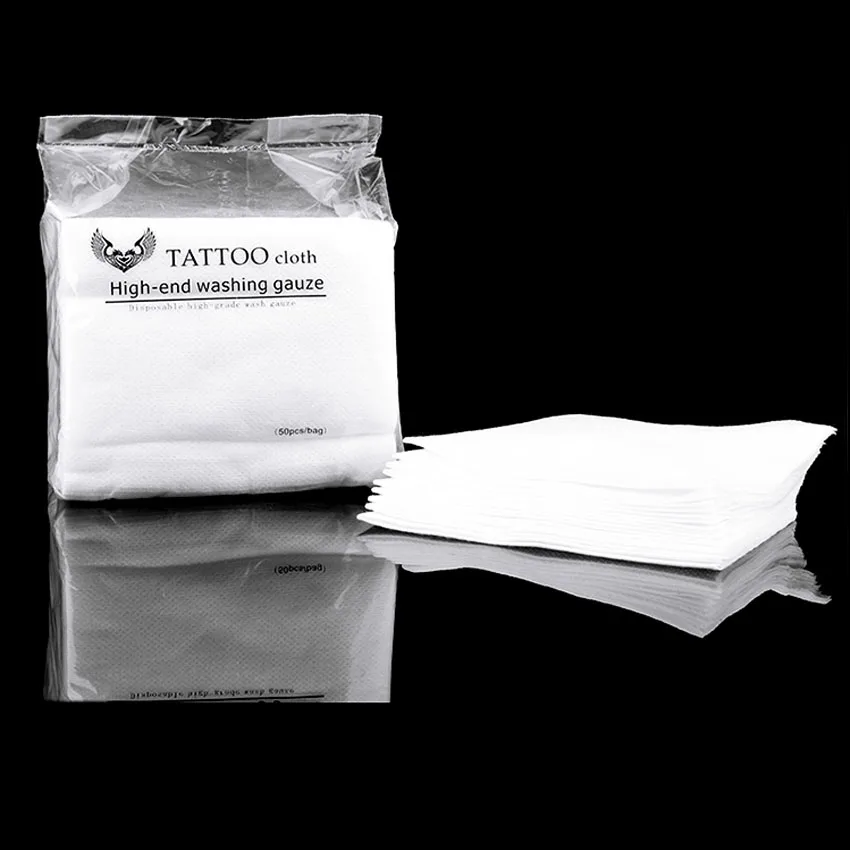 Одноразовые Салфетки Для Татуировок Бумажная Белая Нетканая Ткань 24x15 См
