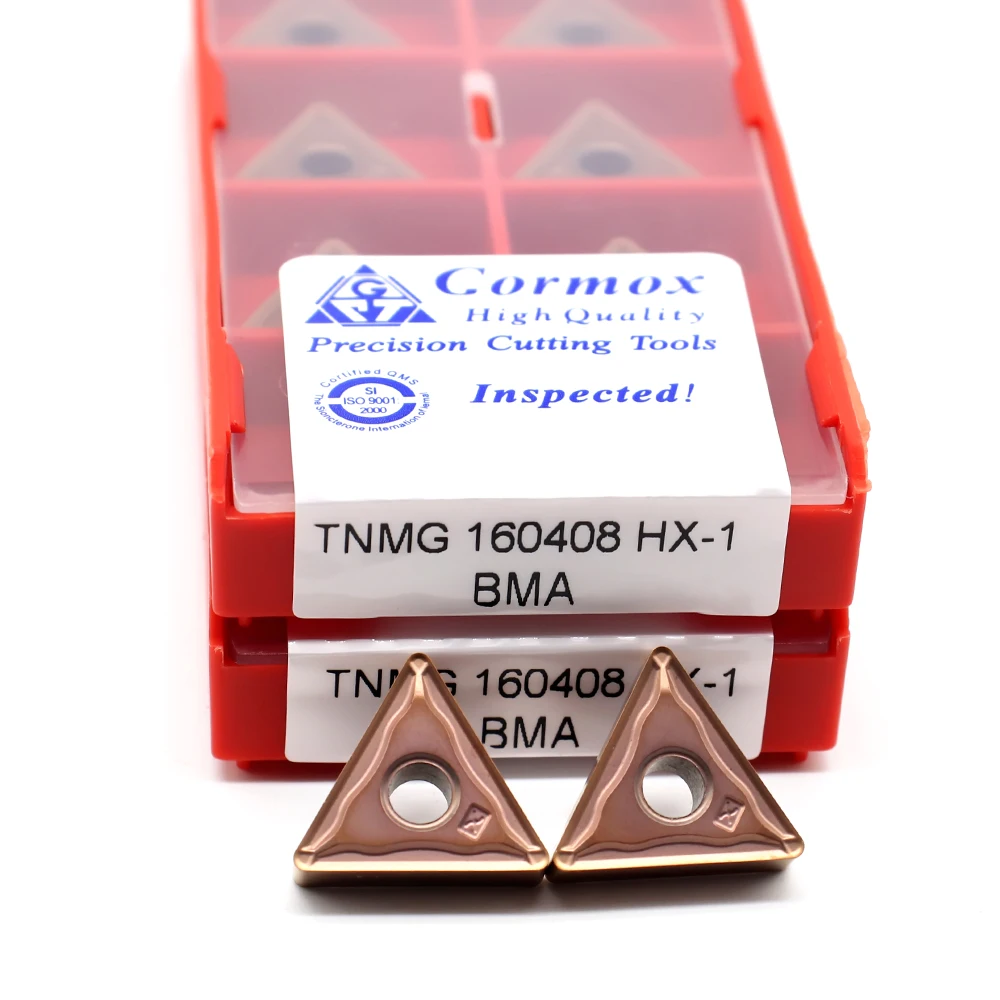 

TNMG160408 HX-1 токарные станки с ЧПУ, аксессуары для токарного станка, вставки, высококачественные детали для станков, обработка нержавеющей стал...