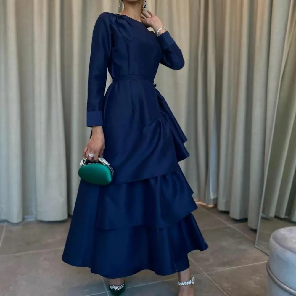 Женское атласное ТРАПЕЦИЕВИДНОЕ ПЛАТЬЕ Миньон