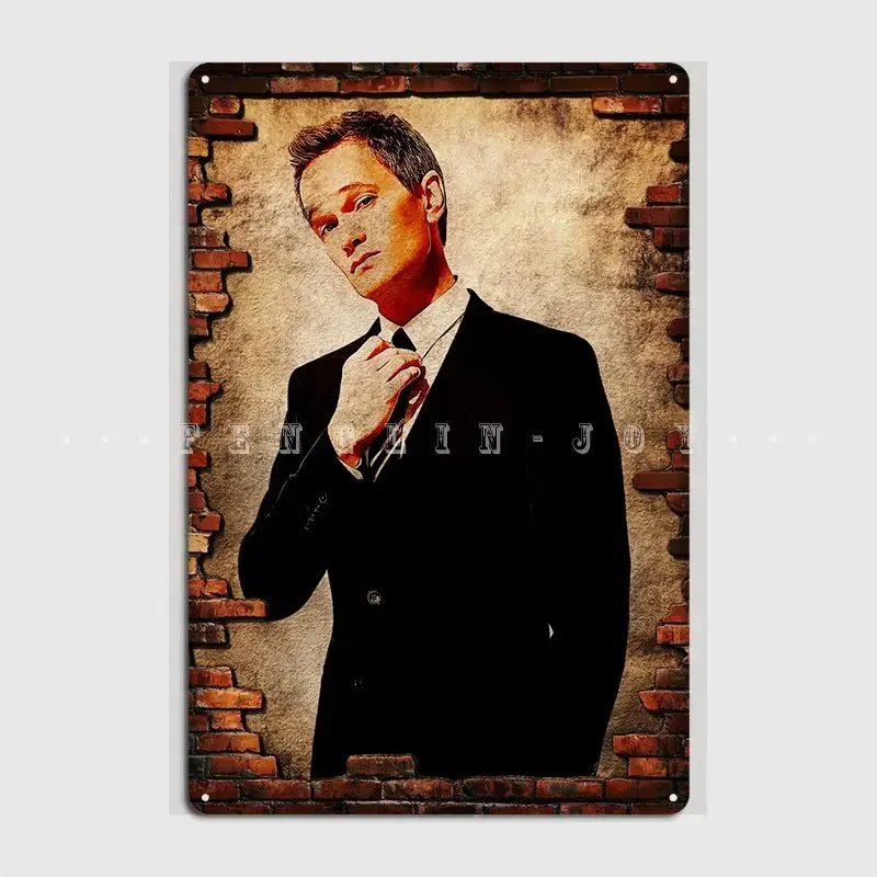 Металлическая вывеска Барни Статинсона для дома персонализированная настенная