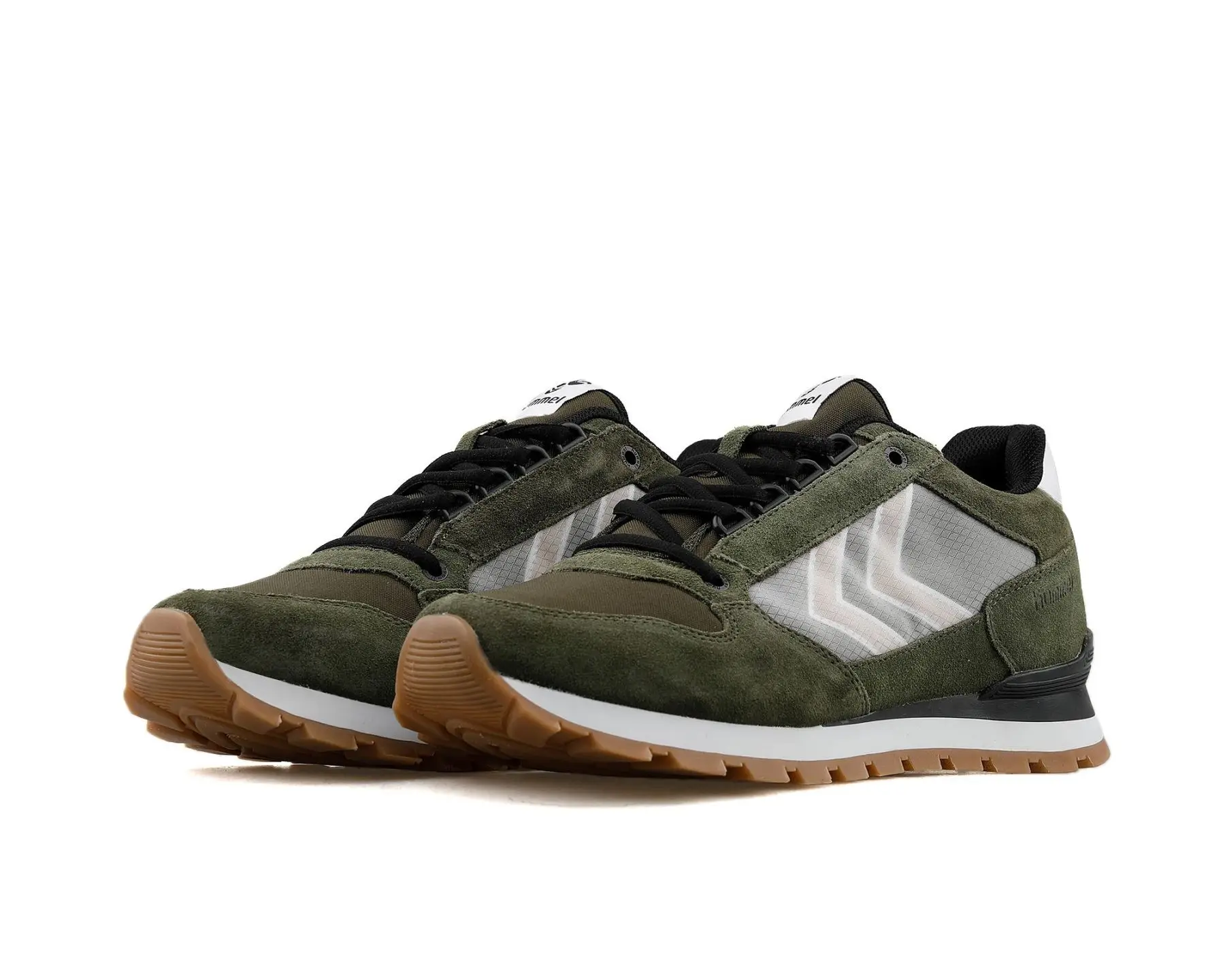 Hummel Original men's Sneakers Casual Sneakers Khaki Color Casual Daily Walking Shoes Hml Mercury