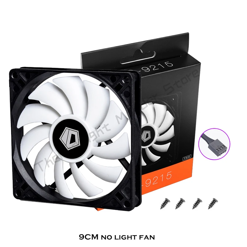Кулер для ЦП RGB 90 мм 4 контакта 5 В 9015/9215 шт. | Компьютеры и офис