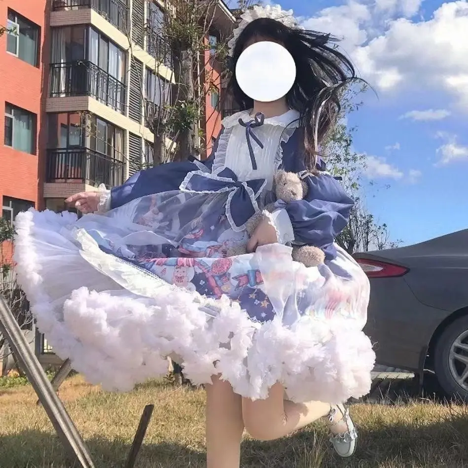 

Long Sleeve Lolita Doll Neck