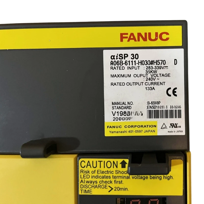 Фото Fanuc A06B-6111-H030 # Сервопривод H570 протестирован, исправен. Ускоренная доставка. №1
