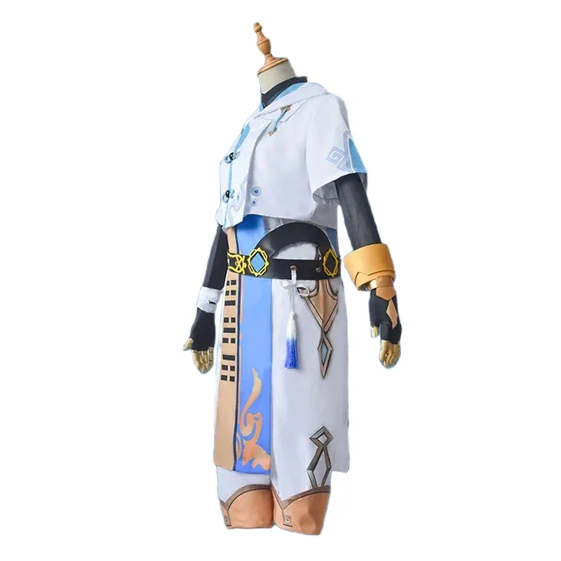 Костюм чонгюнь из аниме геншин ударт для косплея Чжун Юнь