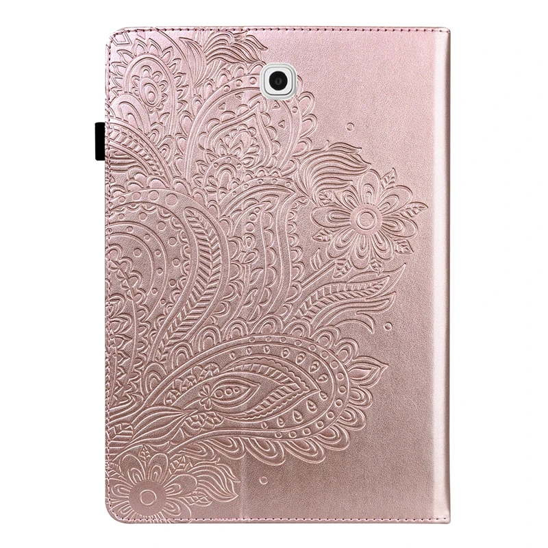 

For Samsung Galaxy Tab A A6 10.1" (2016 ) SM-T580 T585 PU Leather Emboss Wallet Cover Case Funda For Galaxy Tab T580N T585N