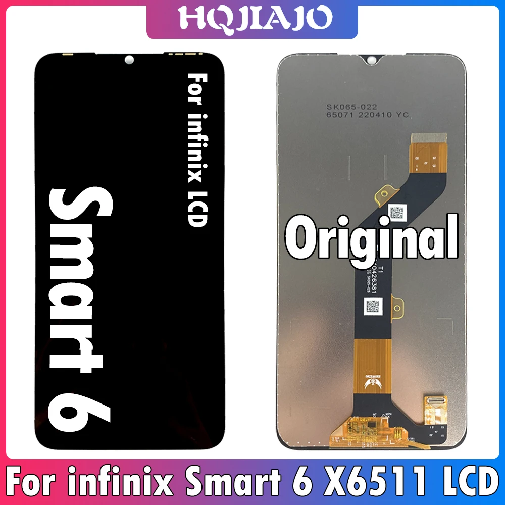 Оригинальный ЖК-дисплей 6 дюйма для Infinix Smart сенсорный экран дигитайзер панель в