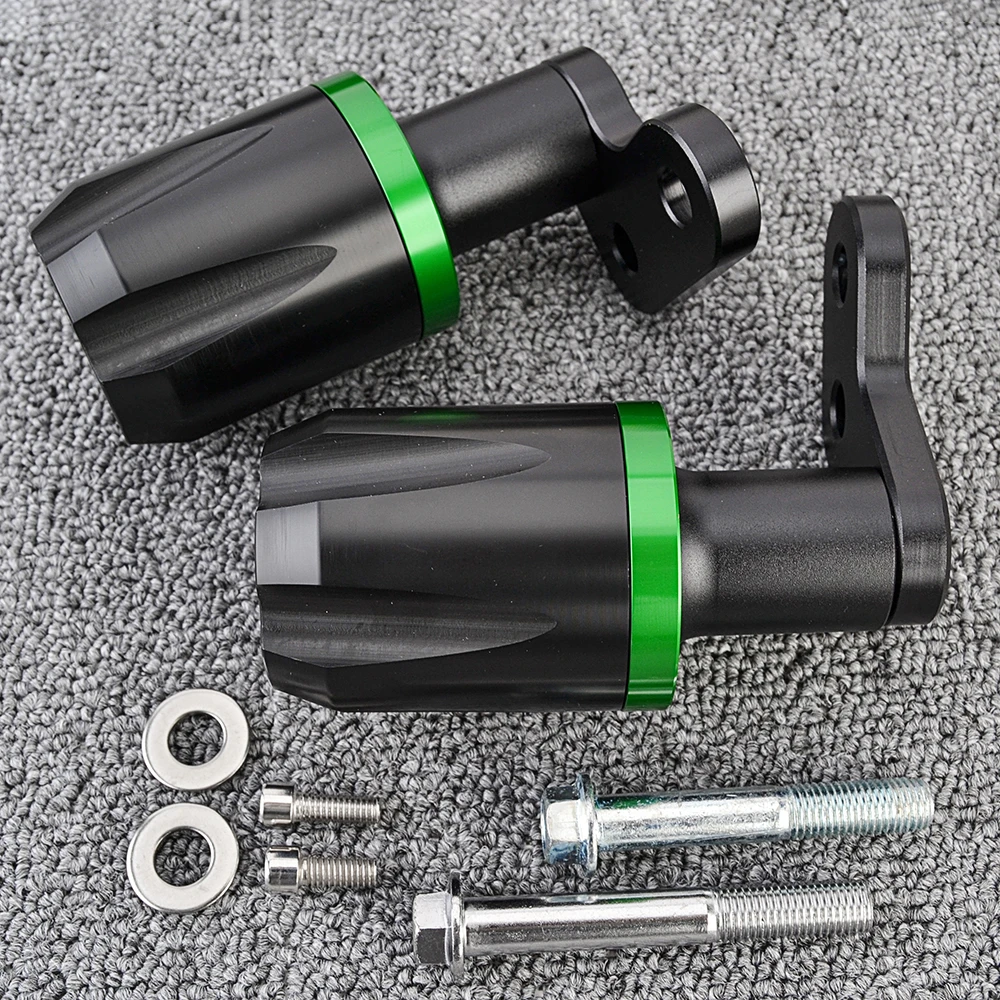 Фото Ползунки рамы, защита от столкновений для Kawasaki ZX-6R ZX6R ZX 6R 2024-2025, защита от столкновений, защита от падения мотоцикла, защита от падения №3