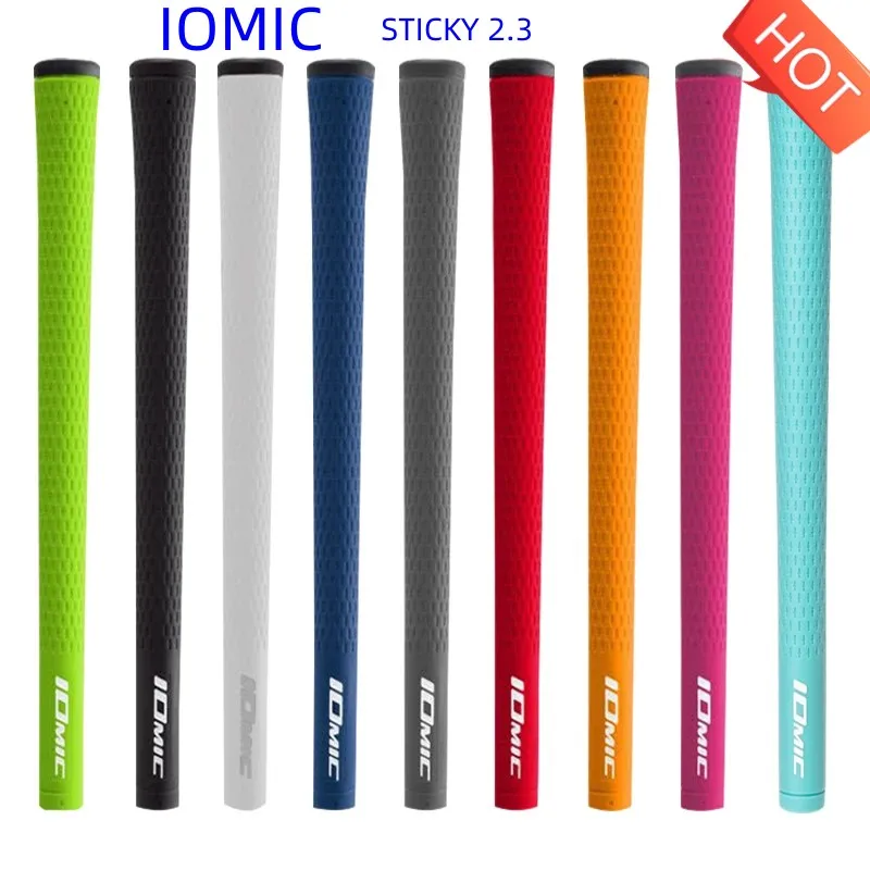 

New 10PCS IOMIC STICKY 2.3 TPE Golf Grips Universal Rubber Irons or Wedges Golf Grips Available in Various Colors Free Shipping