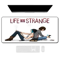 life is strange large mouse pad xxl waterproof non slip rubber table mat game accessories player office keyboard mousepad carpet