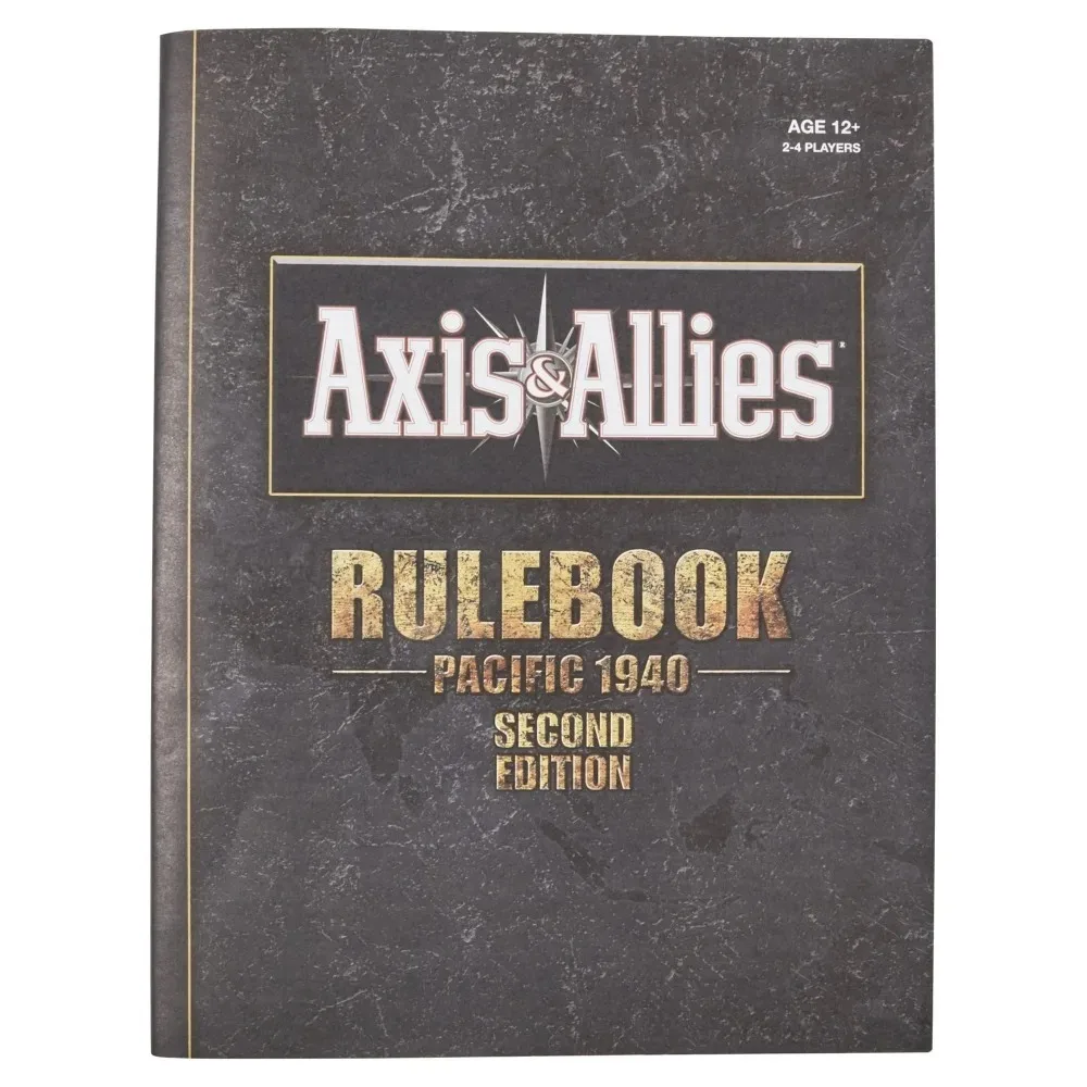 

Axis & Allies Pacific 1940 Second Edition WWII Strategy Board Game, Ages 12 and Up, 2-4 Players Free Shipping
