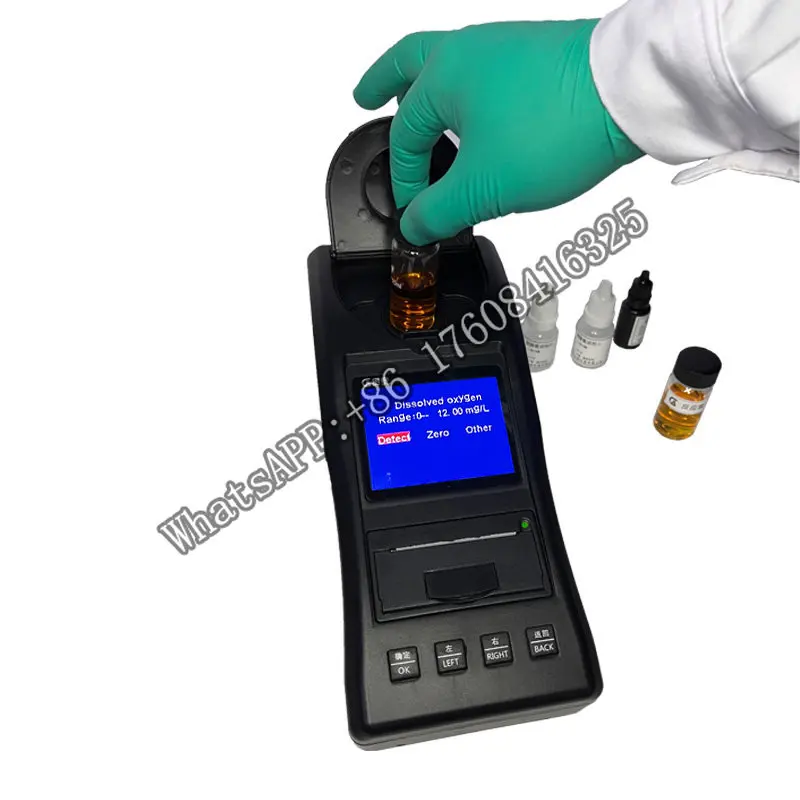 

Portable water quality tester for fish farm turbidity dissolved oxygen Digital water quality test meter