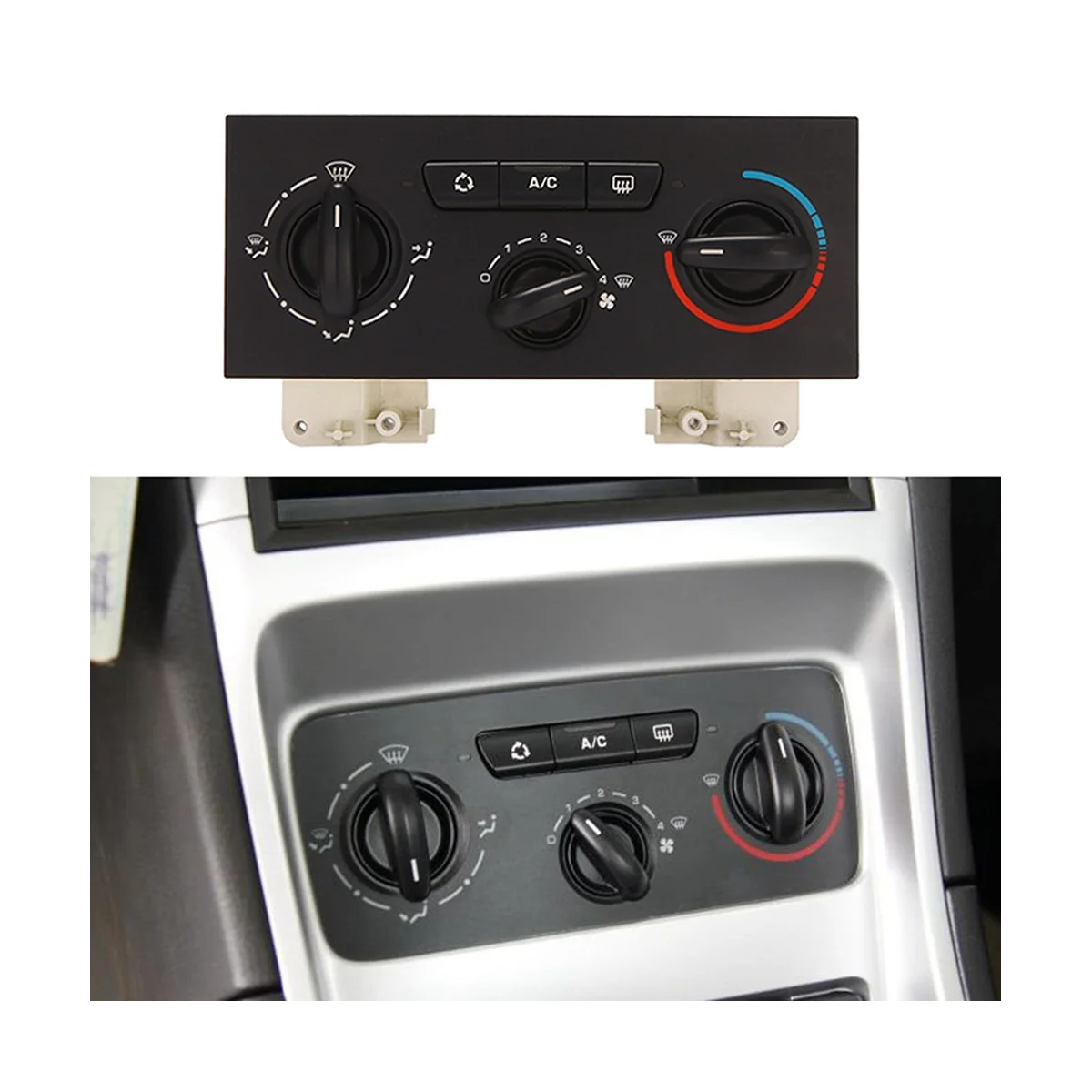 6451JS 6451JR 6451LF панель управления воздушным кондиционированием в сборе для 307 2004-2010