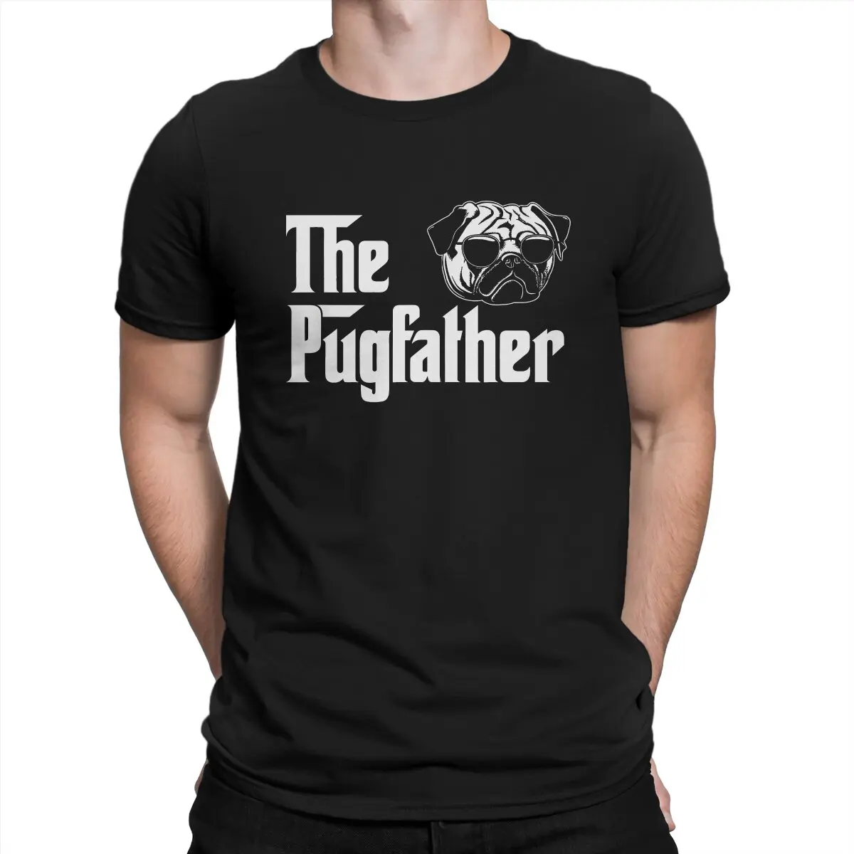 

Capt Blackbone the Pugrate Man TShirt The Pugfather Distinctive T Shirt Original Streetwear New Trend