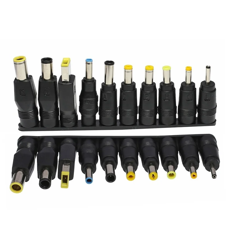 

Universal Laptop DC Power Supply Adapter Connector Plug AC DC Conversion Head Jack Charger Connectors Laptop