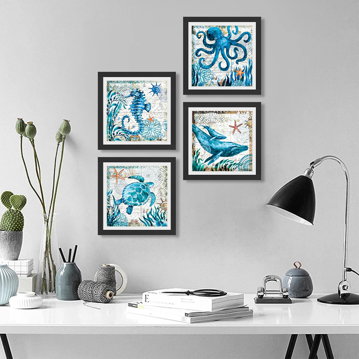 

Набор для алмазной живописи Sea World 5D, Набор для творчества для взрослых и начинающих, 30 х30 см