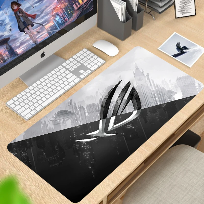 

ASUS ROG Mouse Pad Gaming Accessories Large PC Gamer Mausepad Carpet Desk Mat 100x50cm Keyboard Rubber Decoracion CS GO Mousepad