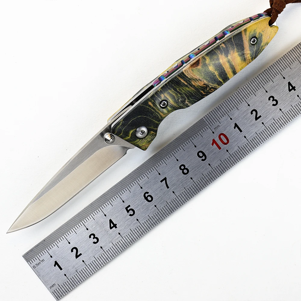 WUBU M390 Knife Folding Knife Kawaii Pocket Knife Tactical Self Defense Weapons Survival Hunting Knife Mini Knife Multi EDC Tool