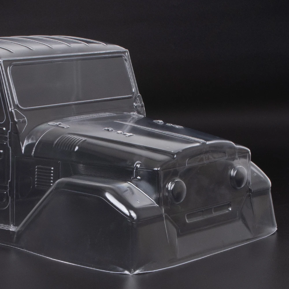 1965 Toyota FJ40 грузовик кабина ПК прозрачный корпус для 1/10 RC Гусеничный TRX4 Axial SCX10 YIKONG