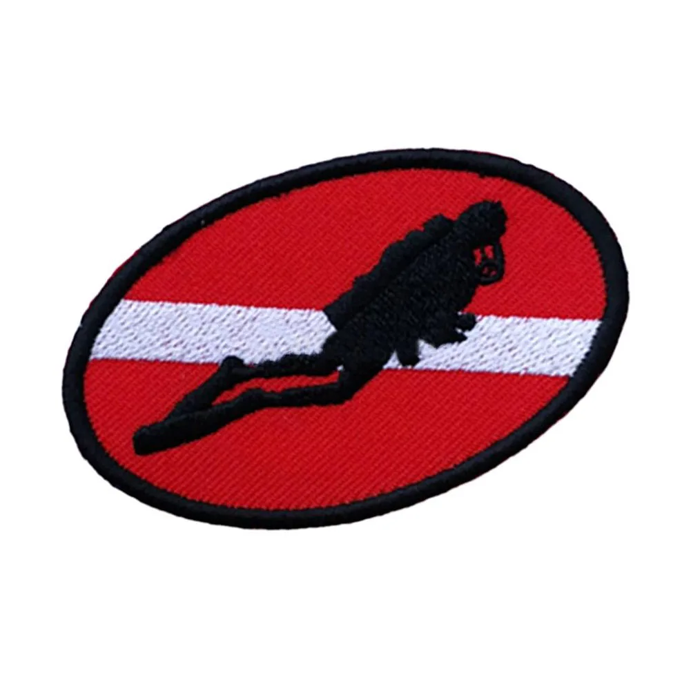 

Sporting Goods Flag Patch Diving Flag 7x4.5cm Dive Flag Patch For Scuba Diver Oval Fins Water Sports Snorkeling