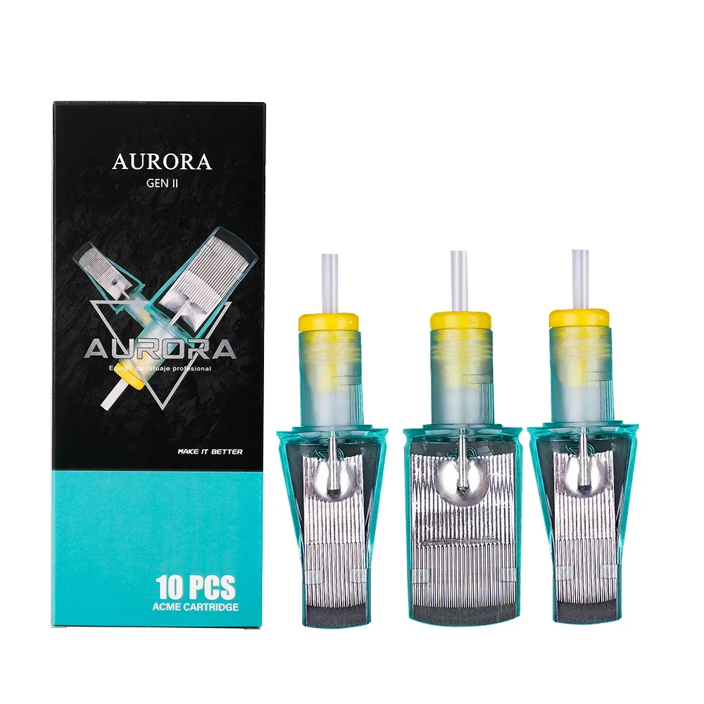 10 шт./компл. круглые иглы для татуировки Magnum 35 39 45 49 одноразовые стерилизованные