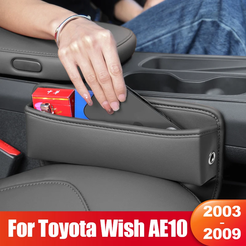 

For Toyota Wish AE10 2003 2004 2005 2006 2007 2008 2009 Car Console Side Seat Gap Filler Front Seat Organizer Holder Accessories