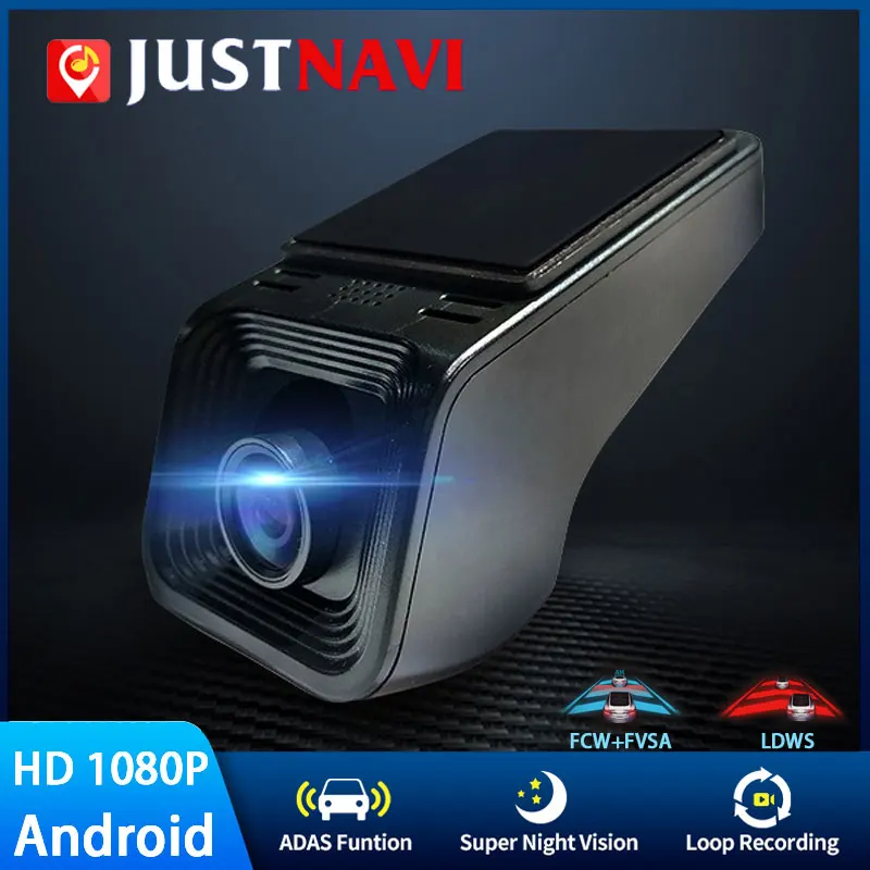 

ADAS USB Driving Recorder Car DVR Dash Cam Full HD 1080P for Android Car Radio Autoradio Navigation Single/Double Record SD Card