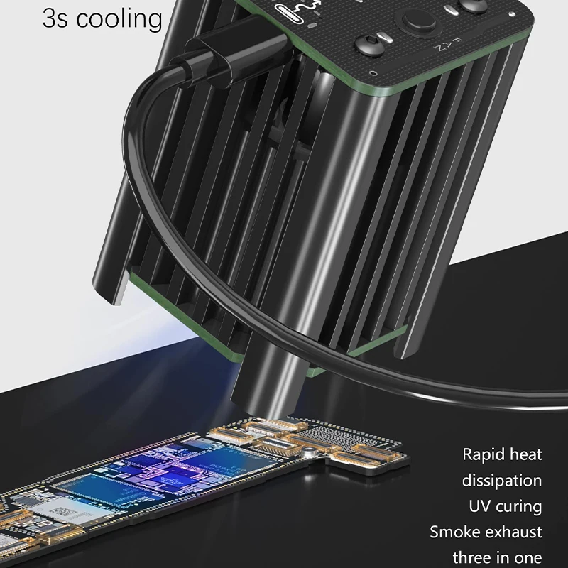 Вентилятор Охлаждающий MaAnt MY-01 с УФ-отверждением ручной мощный вентилятор