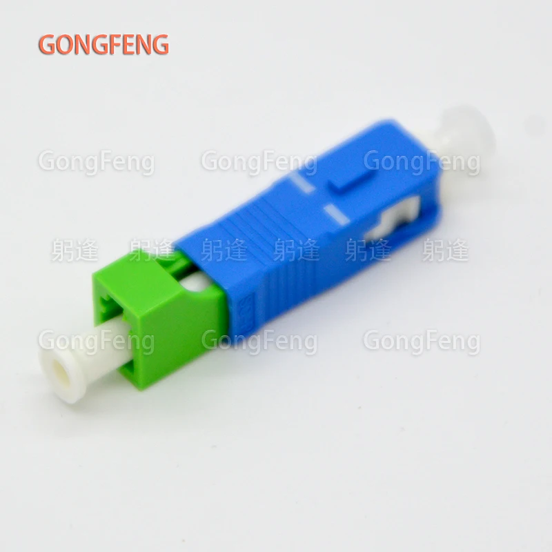 Новый волоконно-оптический адаптер соединитель LC/APC Female-SC /UPC Male одномодовый