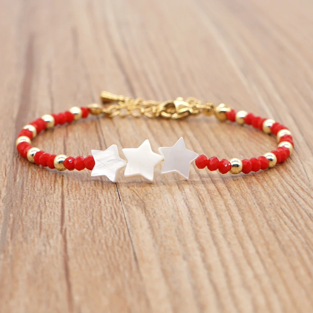 Женские браслеты Go2Boho с искусственными звездами подарок модные ювелирные