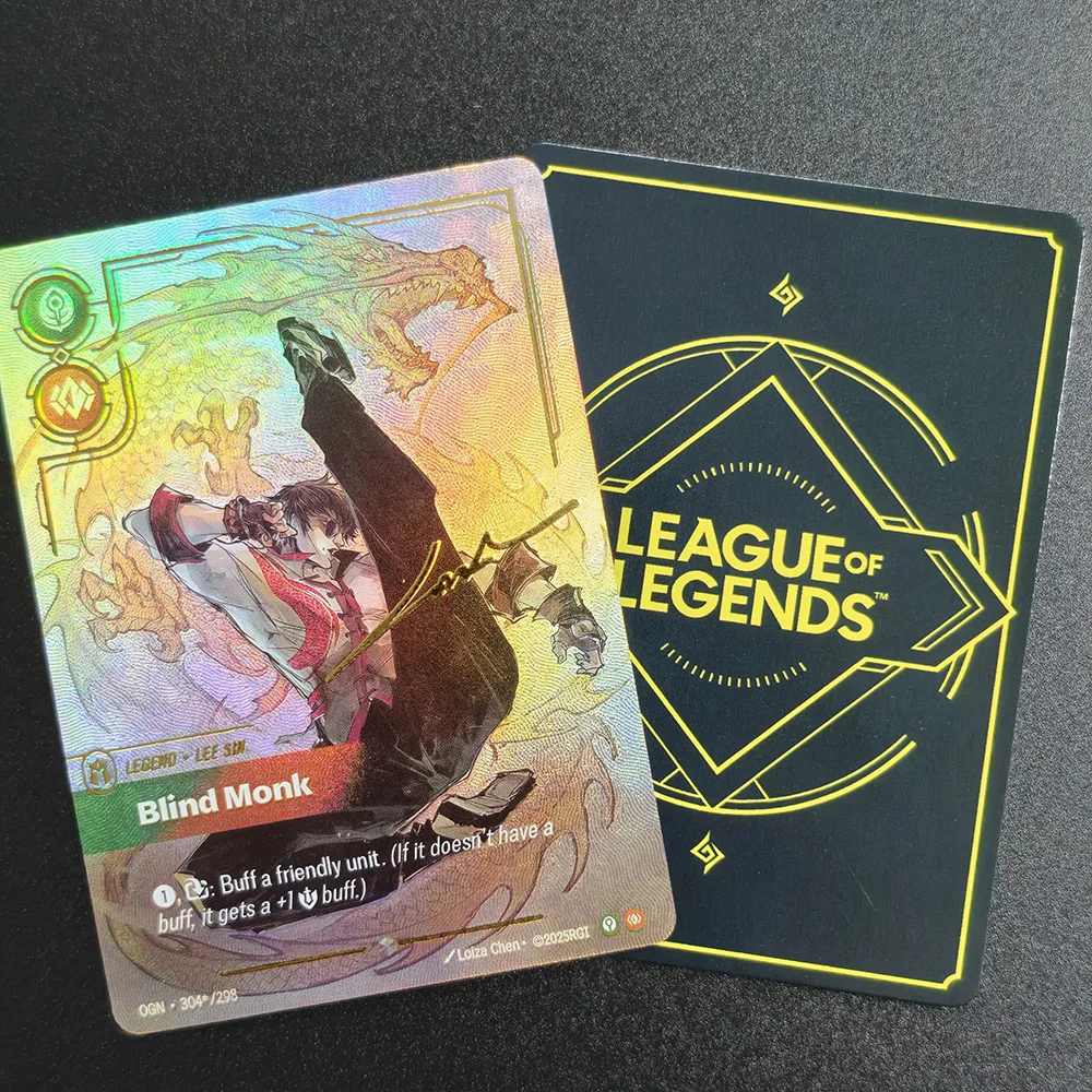 Набор коллекционных карточек DIY English Riftbound League of Legends Origins (OGN) с Кай'Сой, Сетт, Ясуо, Тимо, Overnumbered Collection TCG (art.: 3920d98bb074f) - 3920d98bb074f
