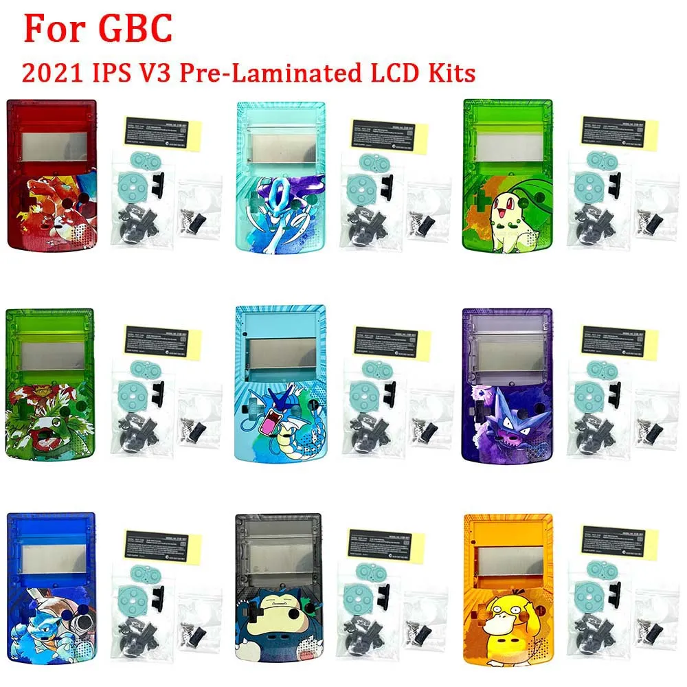 Комплекты белых IPS LCD-экранов с логотипом переменсветильник том для GBC 2021 V3