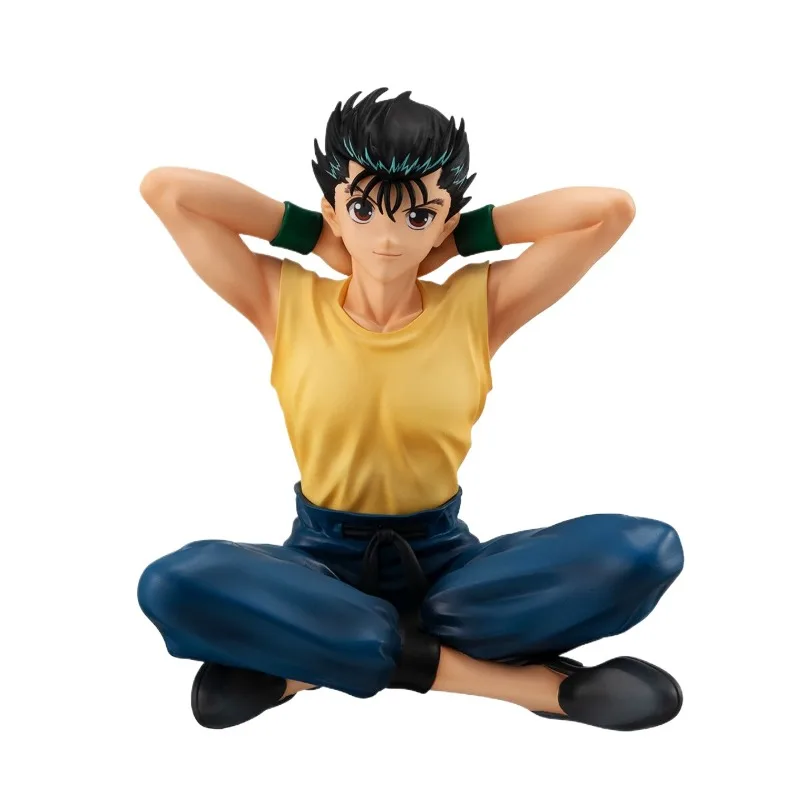 Фото В наличии Оригинальная фигурка MegaHouse Yu Yu Hakusho Urameshi Yuusuke G.E.M. Аниме-фигурка Tenohira: Гаражный набор для сборки, модель аниме-персонажа, игрушка №2