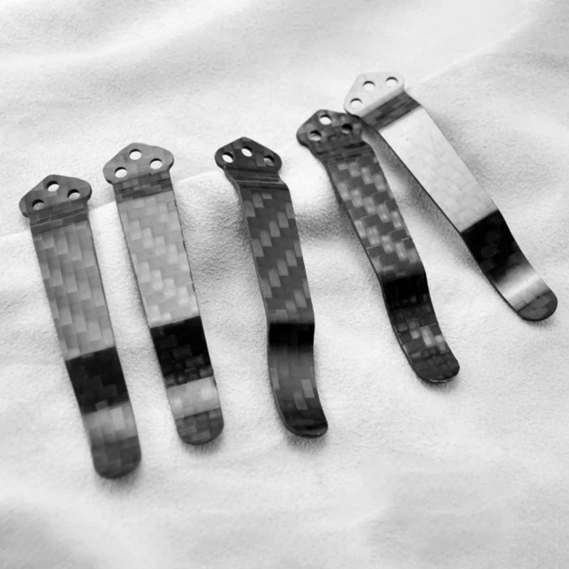 Карманный зажим для ножа из углеродного волокна 2 типа Spyderco C223 C81 C11 C10 Benchmade 551 535 940