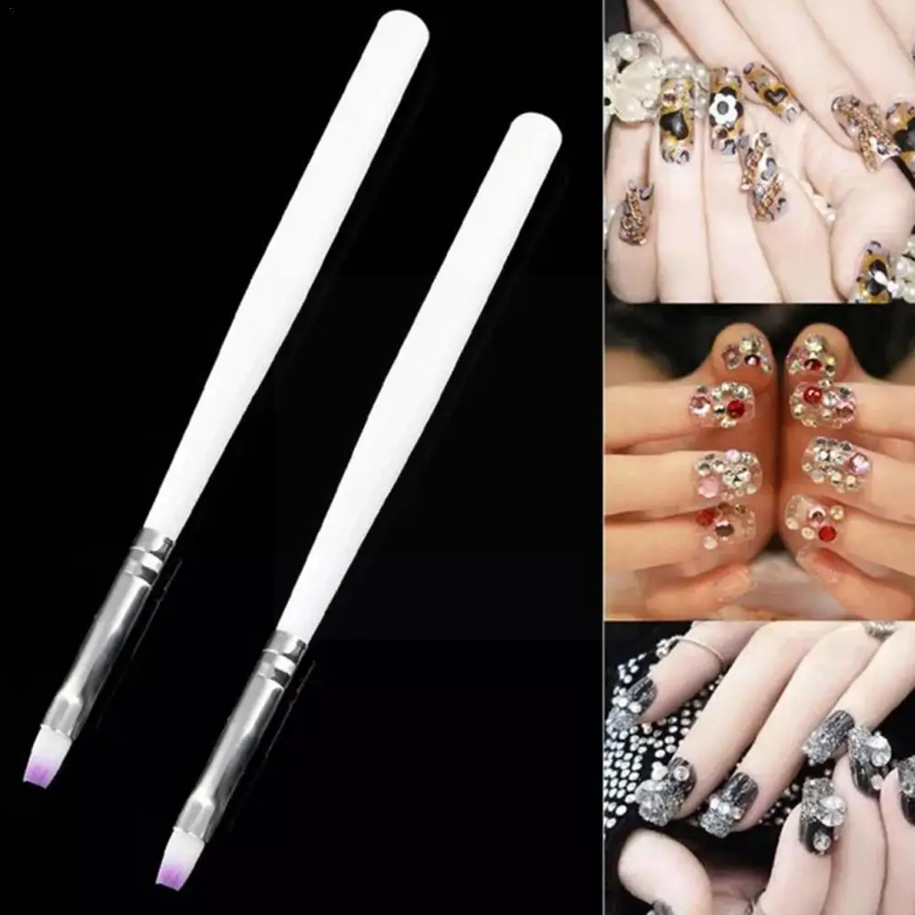 

New Carving Drawing Acrylic Manicure Dotting Pen Nail Tool Brush Gel L6c5