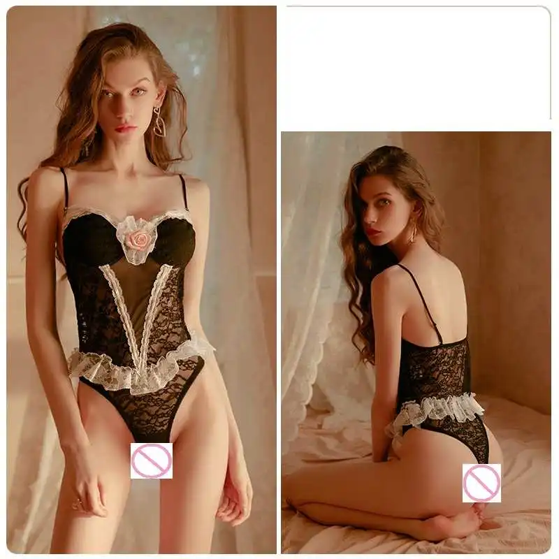 Оптовая продажа женское сексуальное кружевное прозрачное нижнее белье для
