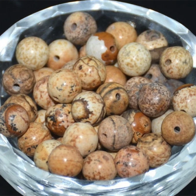 Бусины из натуральной яшмы для ювелирных изделий 4/6/8/10 мм