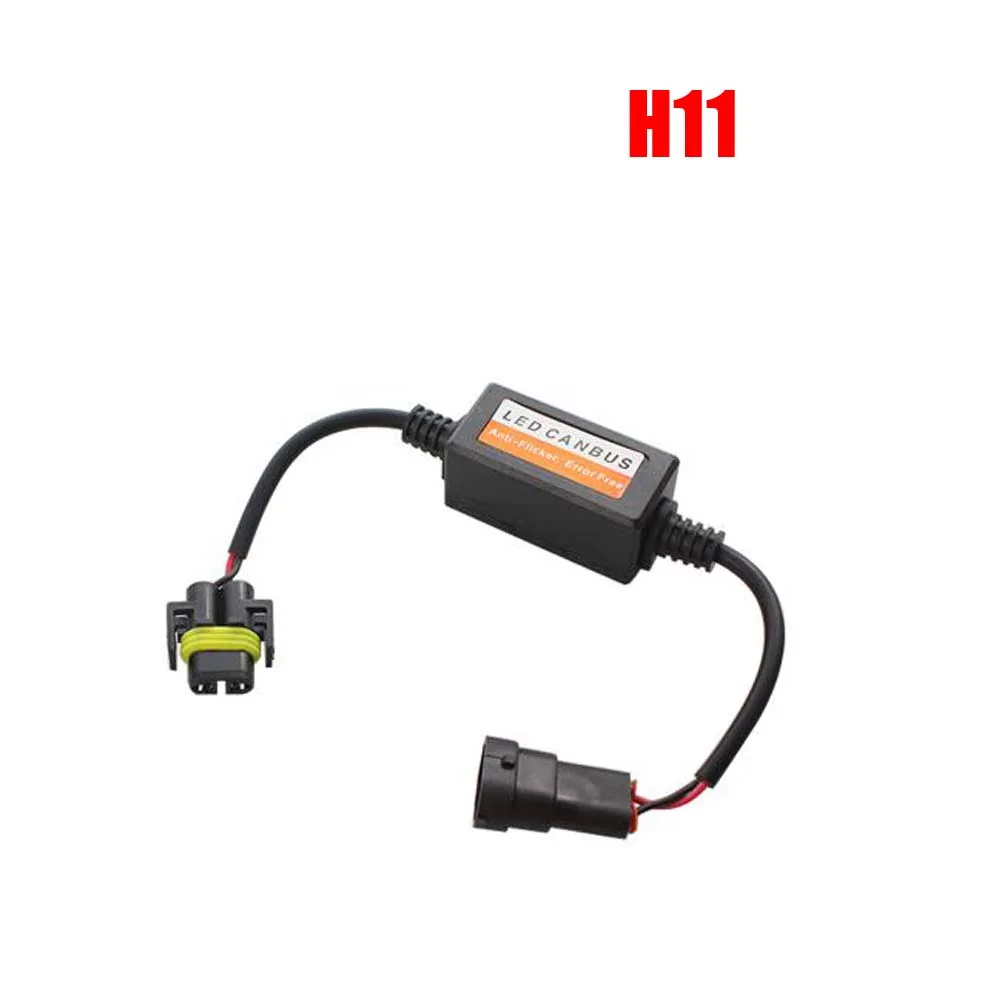 2 шт. безошибочный CAN-шина декодер для головного света автомобиля H1 H4 H7 H11 H13 H16 5202 9004
