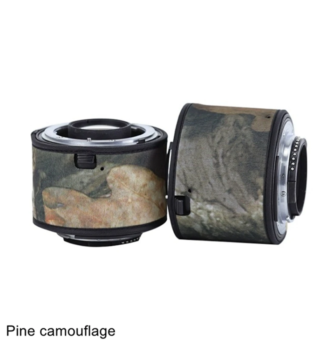 Мультипликатор камеры зум двойной объектив камуфляжный защитный чехол пистолет