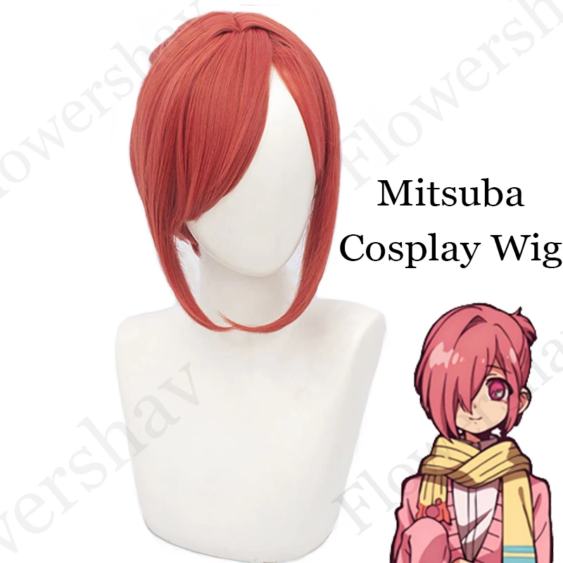 

Toilet-bound Hanako-kun Wigs Mitsuba Cosplay Short Ponytail Wig Heat Resistant Synthetic Halloween Carnival Party Role Play Hair