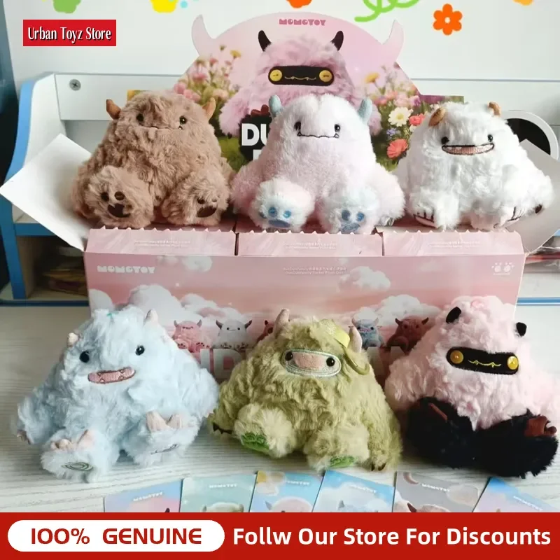 Фото Плюшевая игрушка-сюрприз MOMOTOY DunDun Family, оригинальный милый брелок-монстр для сумки, мягкий плюшевый кулон, коллекционный подарок для пар и взрослых №2